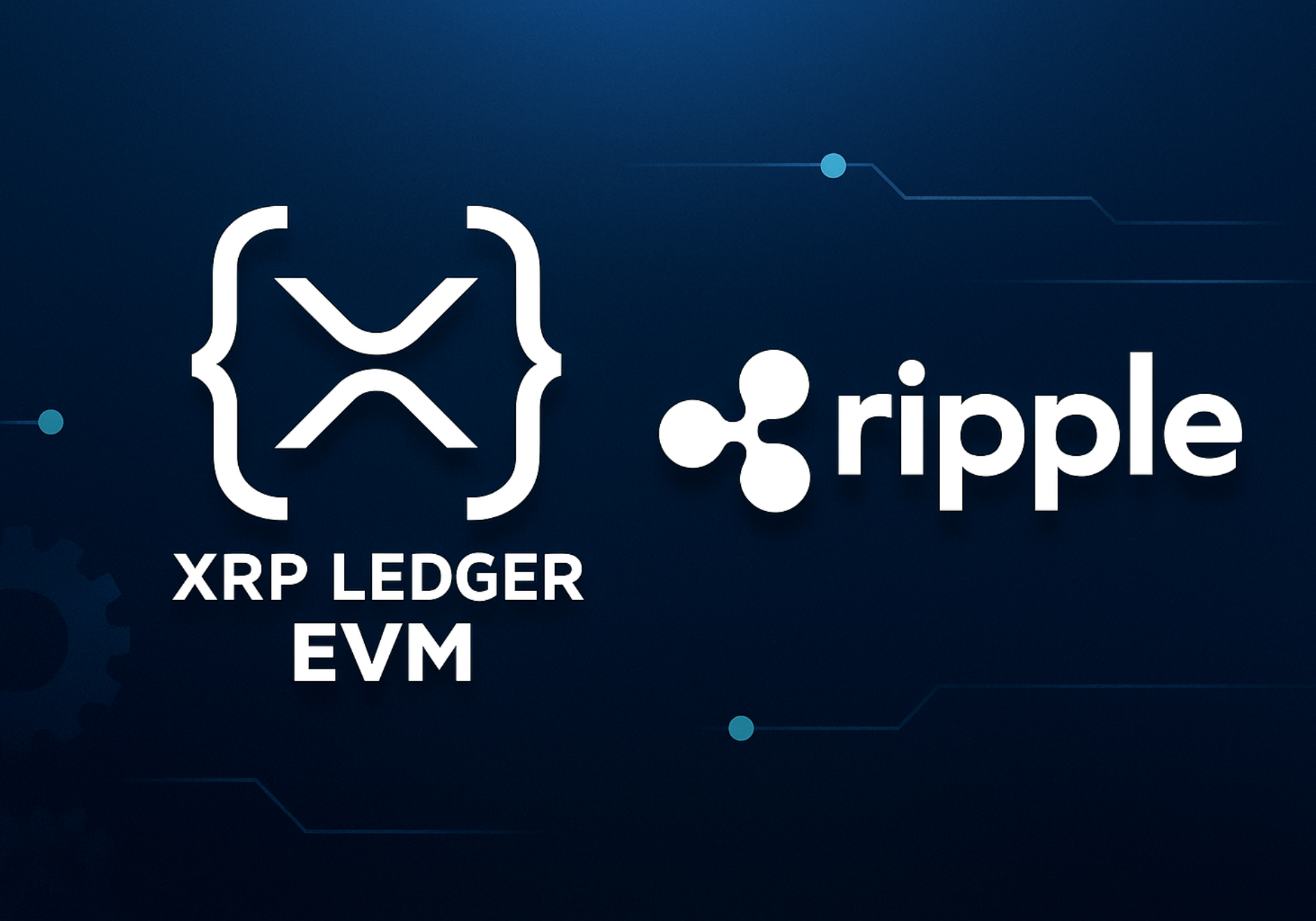 XRP Ledger and Ethereum integration illustration